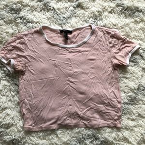 Cropped Ringer Tee